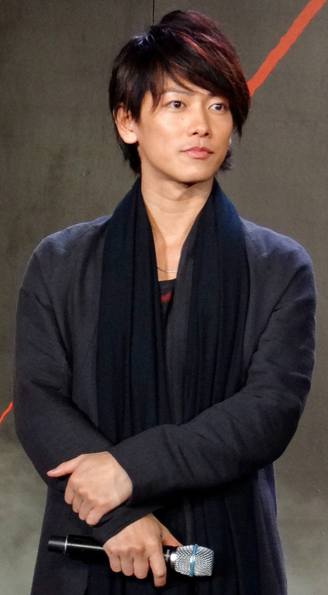 Locked actor portrait